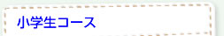個別指導小学生コース